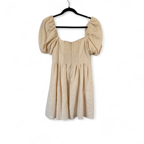 NWT reformation Malvina  linen mini dress  - size 8 - Picture 3 of 8